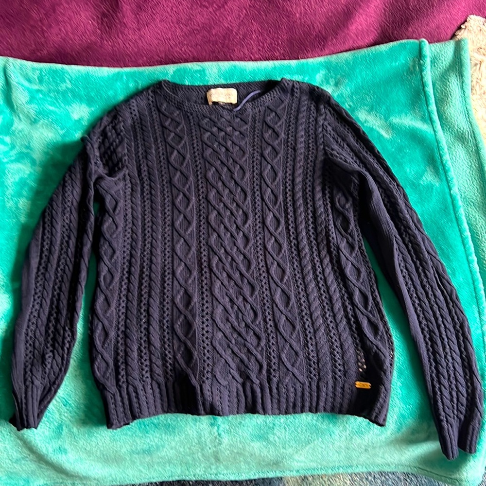 Navy blue sweater